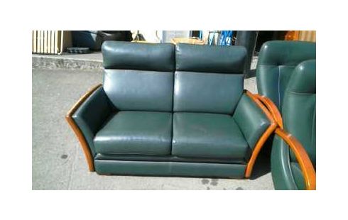 CANAPE 2 PLACES CUIR BUROV