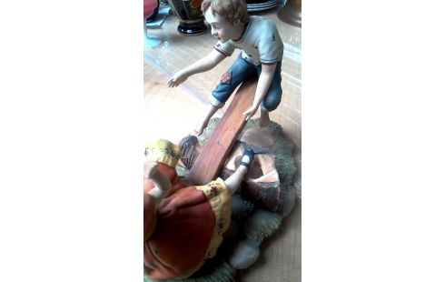 STATUETTE CAPO DI MONTE, , BALANCOIRE