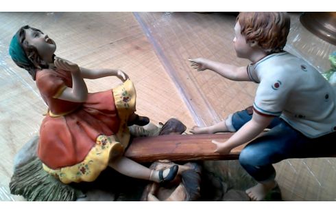 STATUETTE CAPO DI MONTE, , BALANCOIRE