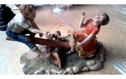 STATUETTE CAPO DI MONTE, , BALANCOIRE