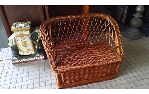 BANQUETTE COFFRE ROTIN ENFANTS