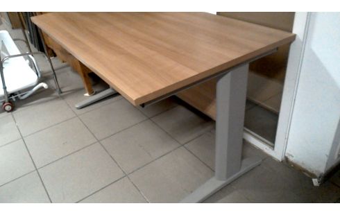 SCHREIBTISCH, , HOLZ LOOK GRAU METALL