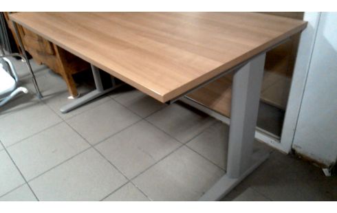 SCHREIBTISCH, , HOLZ LOOK GRAU METALL