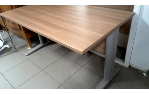 SCHREIBTISCH, , HOLZ LOOK GRAU METALL