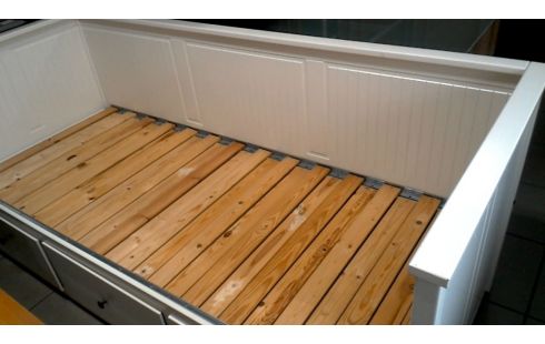 BETT IKEA WEISS 3 SCHUBLADEN