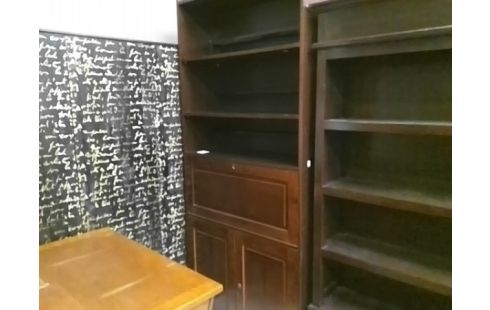 MEUBLE HAUT MARRON 3 PORTES