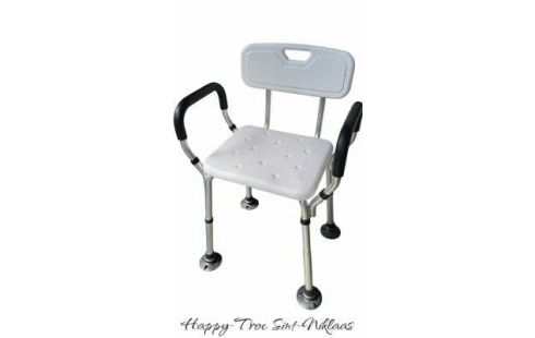 CHAISE BLANCHE PVC ALUMINIUM