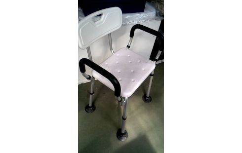CHAISE BLANCHE PVC ALUMINIUM