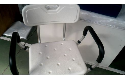 CHAISE BLANCHE PVC ALUMINIUM