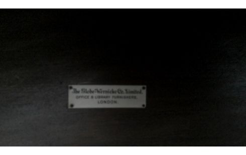 BOEKENKAST SECRETAIRE GLOBE WERNICKE BARRISTER