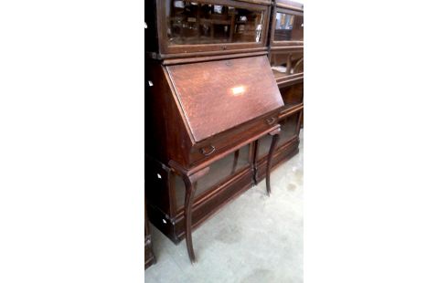 BOEKENKAST SECRETAIRE GLOBE WERNICKE BARRISTER