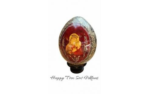 DECO-OBJECT EI OLV MET KIND