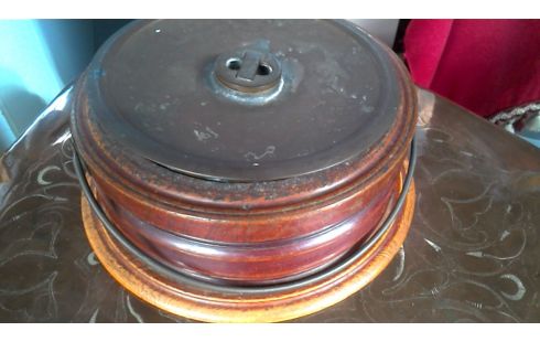 AMPHORE ANTIK KUPFER, , HOLZ