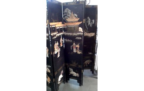 PARAVENT IM VINTAGE-STIL CHINESISCH KÖRPER