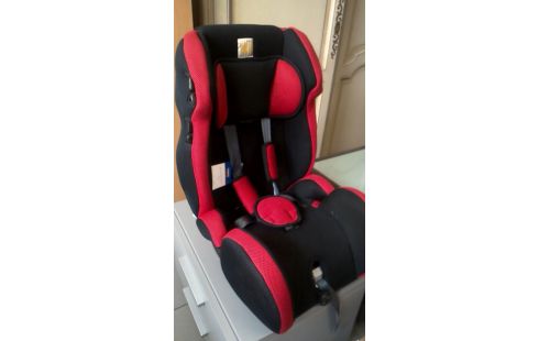 KINDERSTUHL, , AUTO SCHWARZ ROT