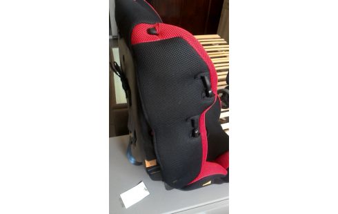 KINDERSTUHL, , AUTO SCHWARZ ROT