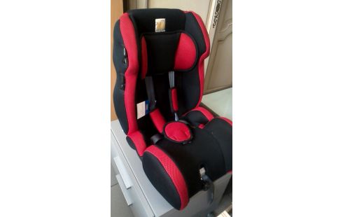 KINDERSTUHL, , AUTO SCHWARZ ROT