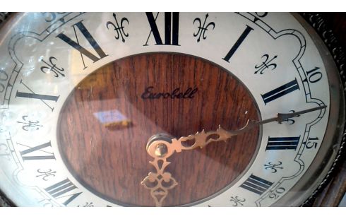 KLOK EUROBELL HOUT BATTERIJ