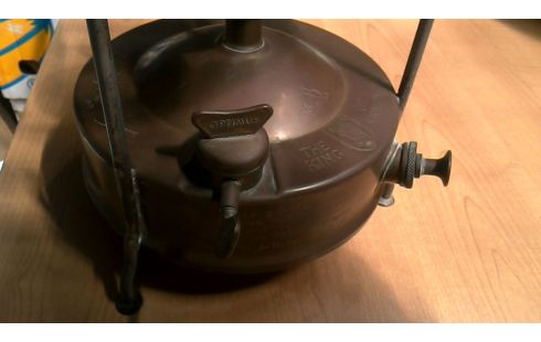 OBJETO DECORACIÓN COBRE HIERRO ANTIGUO