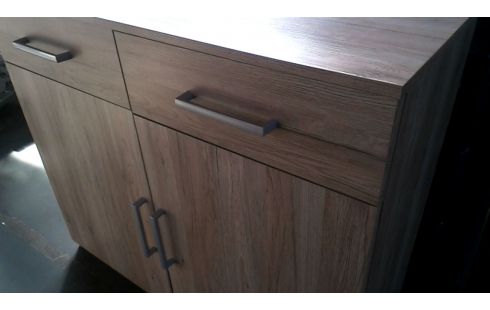 CAISSON 2 PORTES / 2 TIROIRS, , BOIS LOOK