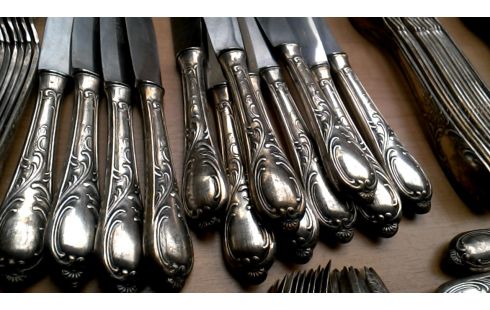 COUVERT ARGENTE STYLE LOUIS XV