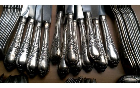 COUVERT ARGENTE STYLE LOUIS XV