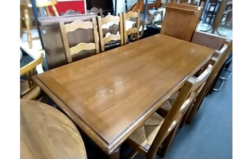 TABLE DE FERME 2 ALLONGES