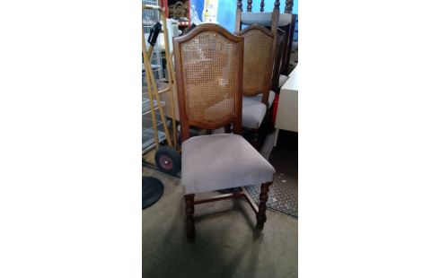 EETKAMER 6 STOELEN ROTAN