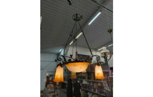 KRONLEUCHTER GLASPASTE MULLER FRERES