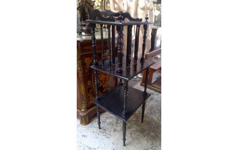 PARTITUUR REKJE ZWART/HOUT