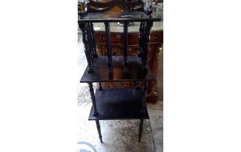 PARTITUUR REKJE ZWART/HOUT