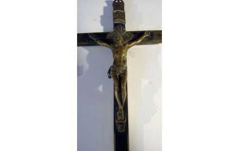 KRUISBEELD KLEIN, MESSING, PPST.