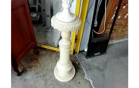 COLONNE LAMPE ALBATRE