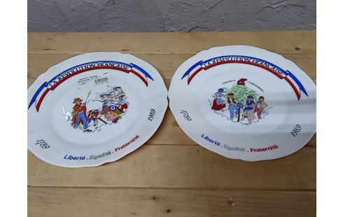 ASSIETTE ARCOPAL REVOLUTION LOT DE 2
