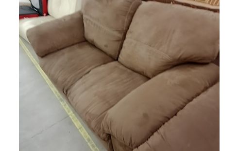 CANAPE MARRON 2PLACES