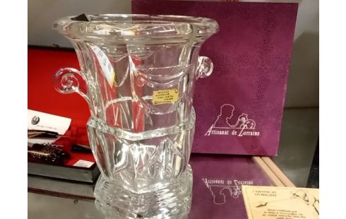 SEAU A CHAMPAGNE CRISTAL DE LORRAINE