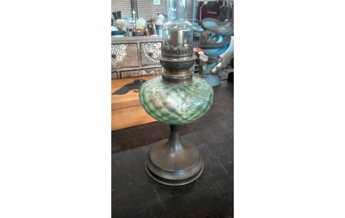 PETROLEUMLAMP GROEN