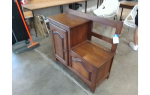 MEUBLE TÉLÉPHONE 1 PORTE COFFRE