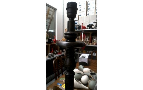 TAFELLAMP BRUIN ZWART HOUT PER STUK