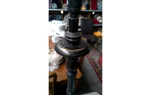 TAFELLAMP BRUIN ZWART HOUT PER STUK