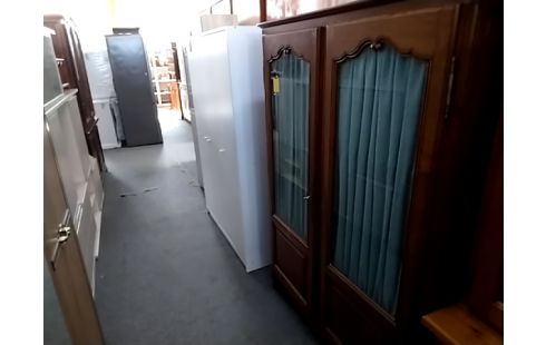 BIBLIOTHEQUE 2 PORTES RUSTIQUE