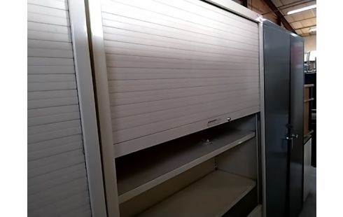 ARMOIRE RIDEAU BEIGE SANS CLE