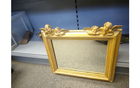 MIROIR DORE ANGELOTS