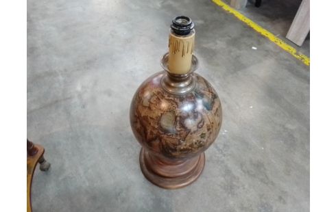 PIED DE LAMPE GLOBE