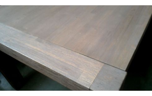 TABLE DE SALLE A MANGER CERUSE CHENE ALLONGE