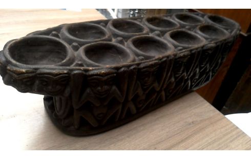 OBJET DECO AFRICAIN, , BOIS, , AWALE