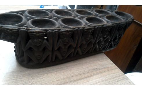 OBJET DECO AFRICAIN, , BOIS, , AWALE