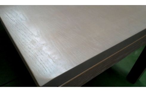 MESA DE COMEDOR LACADO ROBLE ALARGO 70 cm