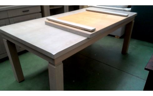 MESA DE COMEDOR LACADO ROBLE ALARGO 70 cm