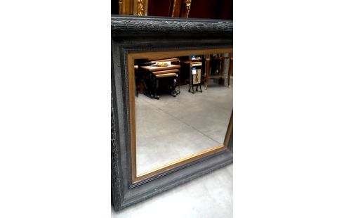 SPIEGEL GESLEPEN KADER ZWART